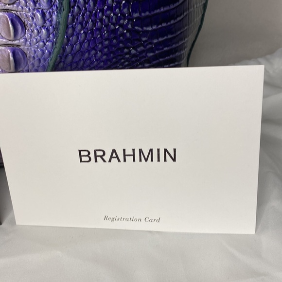 NWT $385 RETAIL Brahmin Ellen Enchant Ombré Melbourne!🧜🏼‍♀️🧜🏼‍♀️ - Picture 14 of 17